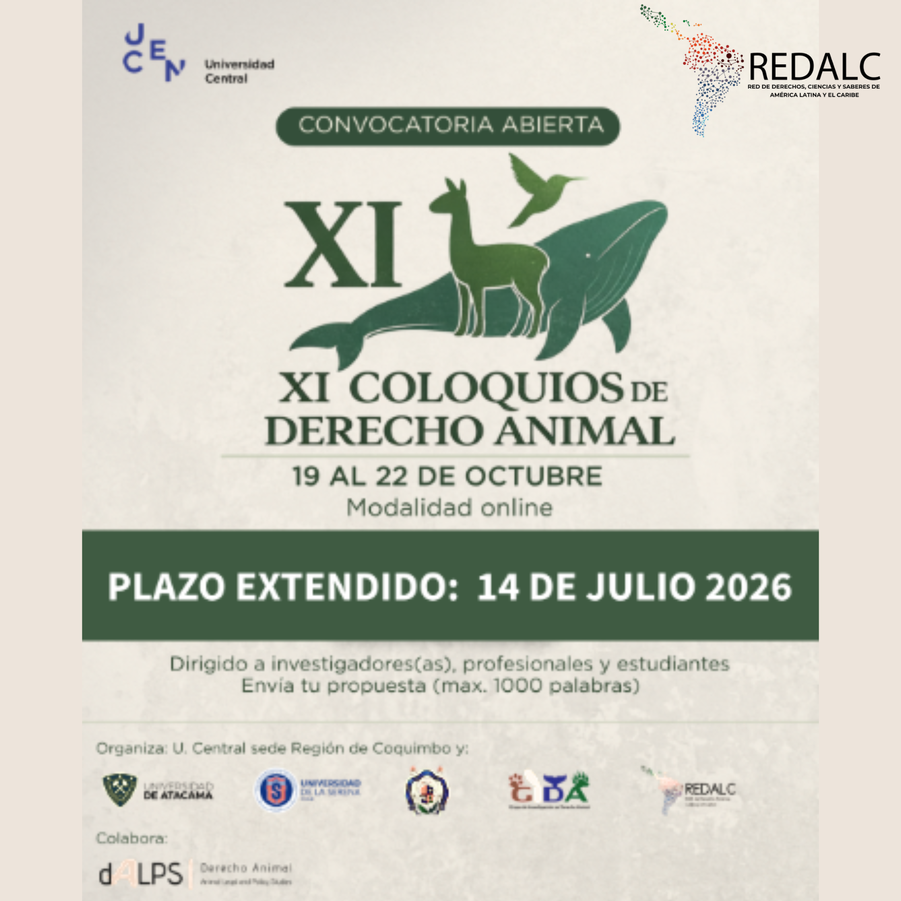 XI Coloquios de Derecho Animal